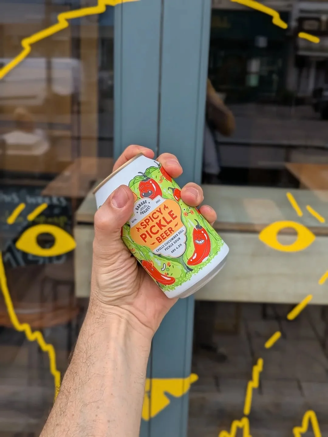 Surely set to be one of the drinks of the summer is the curiously tangy refreshingly hot'n'delicious spicy pickle beer from @garageproject in the fridges now just in time for the first heatwave. See you soon!