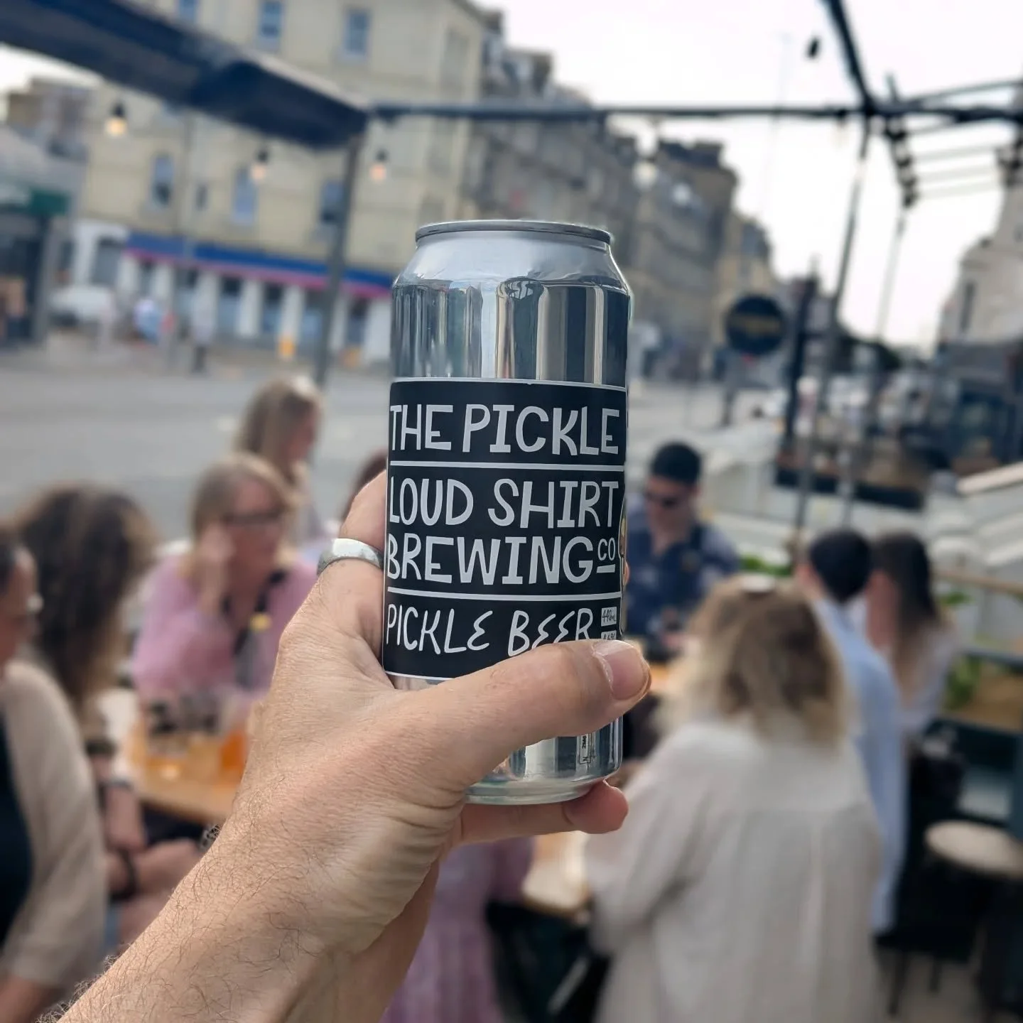 In stock now, but not for long... the @loudshirtbeer x @thepickleofbrighton 🥒 beer