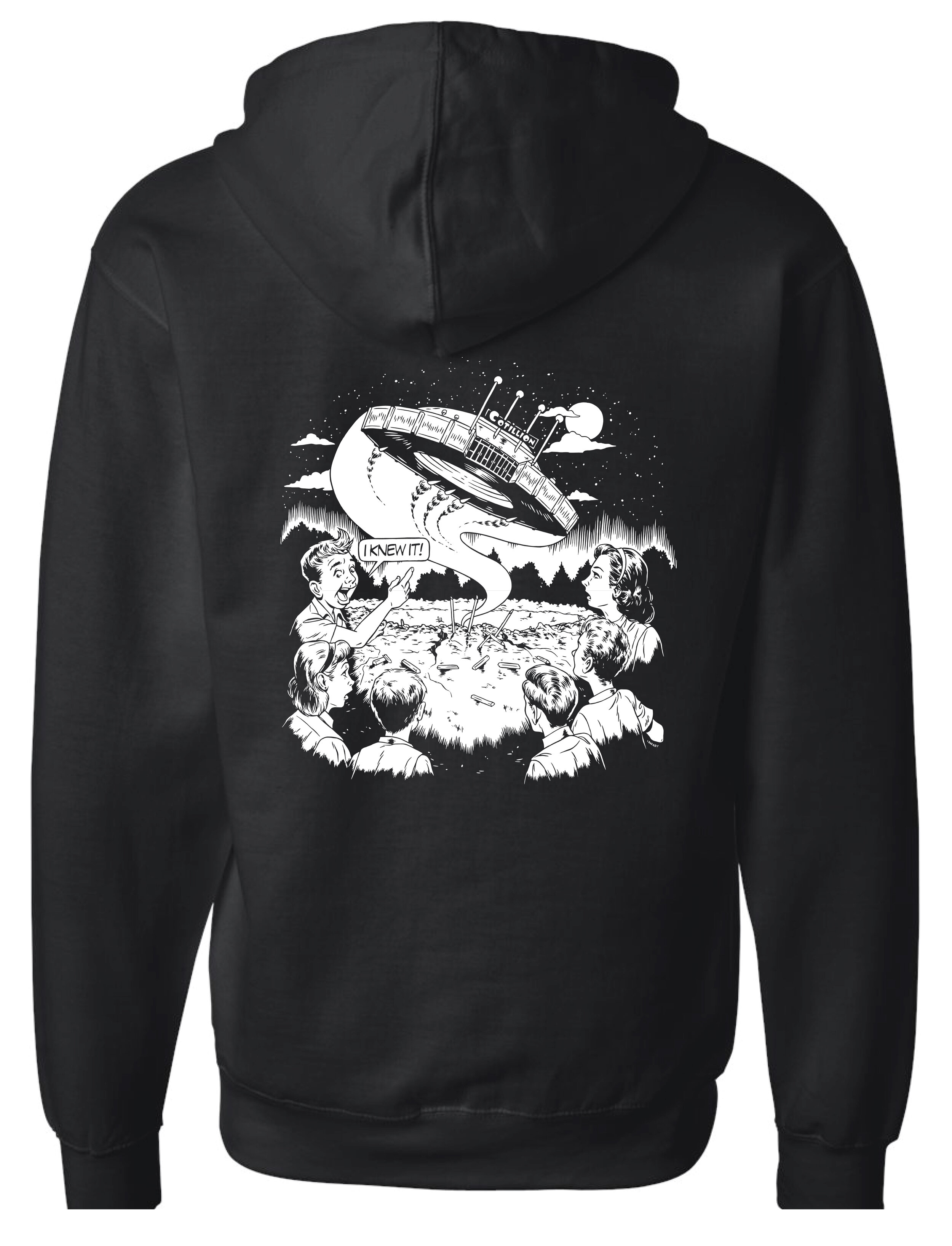The Cotillion UFO Black Hoodie