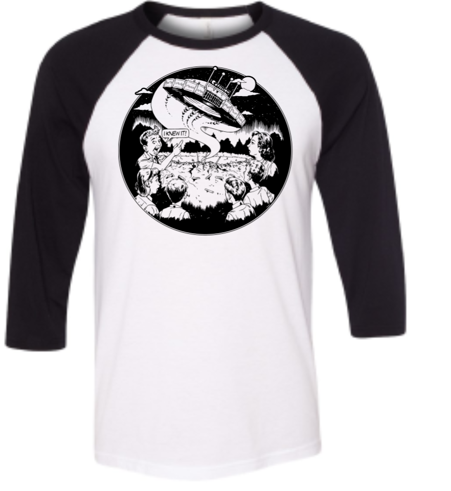 UFO Baseball T