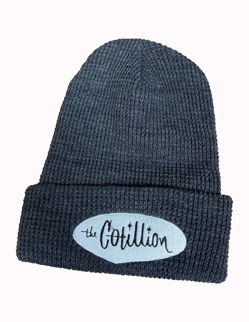Charcoal Waffle Beanie