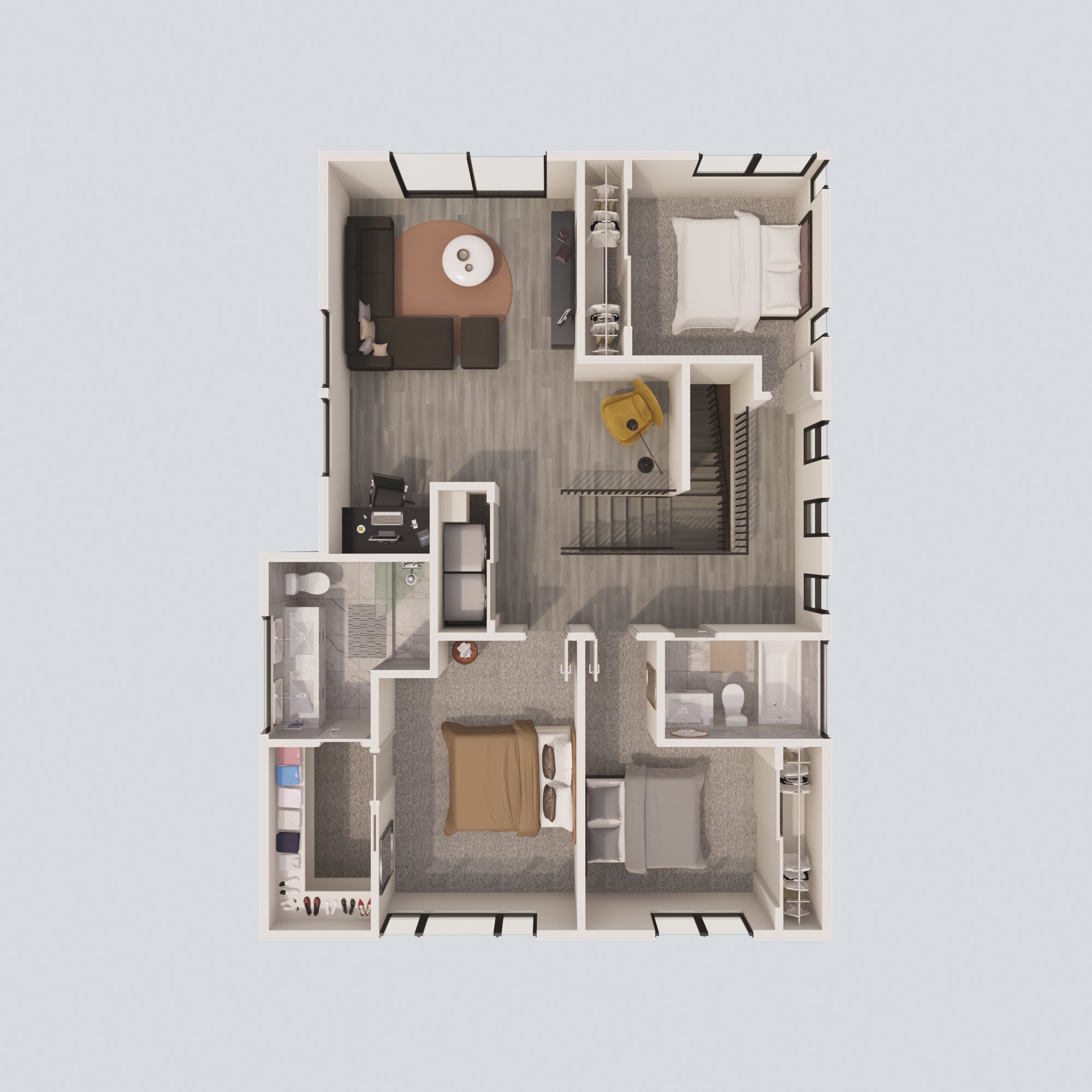 Plan A - Second Floor