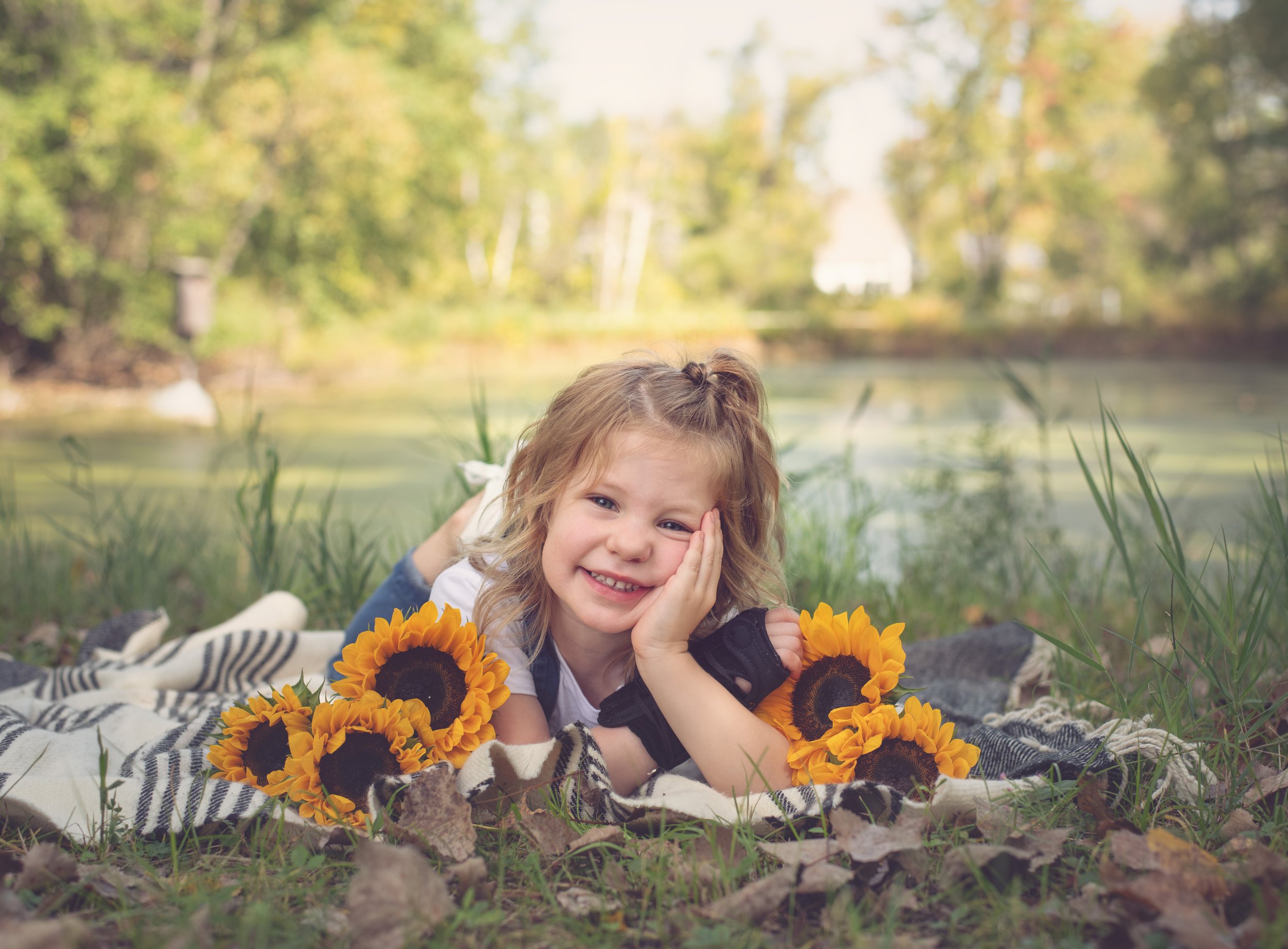 Sunflowers and smiles!