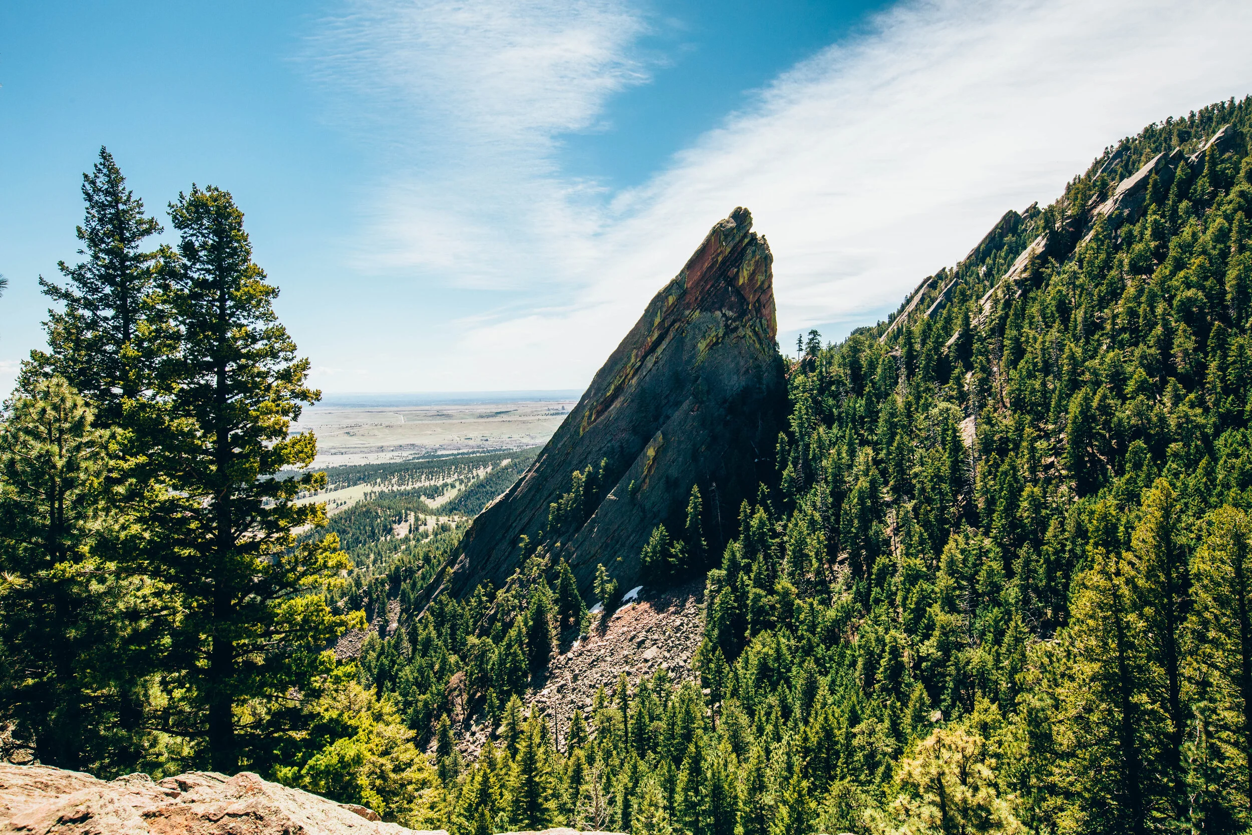 Top of the Flatirons, Boulder, CO