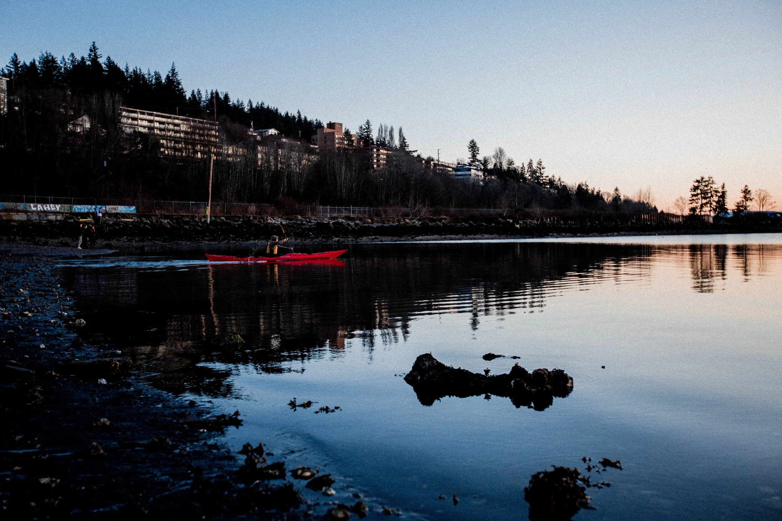 Cornwall Beach Park, coined “Glass Beach” by locals