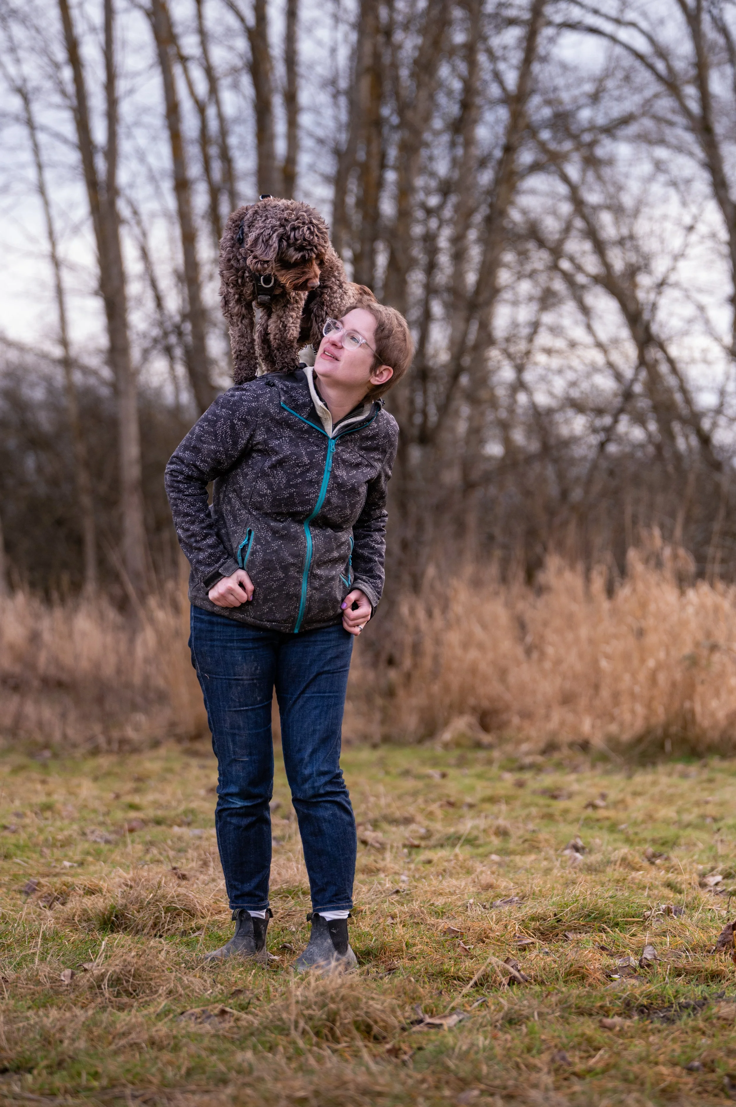 Sarah and Percy on Shoulder.jpg