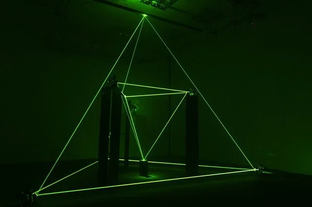 Miguel Angel Murgueytio (b.1992 | Quito, Ecuador) is a visual artist.  He creates multidisciplinary audiovisual installations and explores subjects related to interactivity at different levels visualizing data to generate visual art. -&quot;In my art