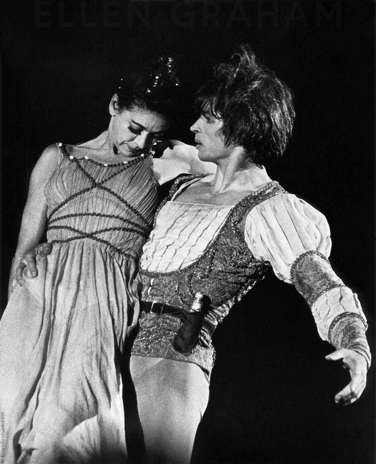 Margot Fontayn, Rudolf Nureyev, Romeo and Juliet, Shrine Auditorium, Los Angeles, CA, 1969