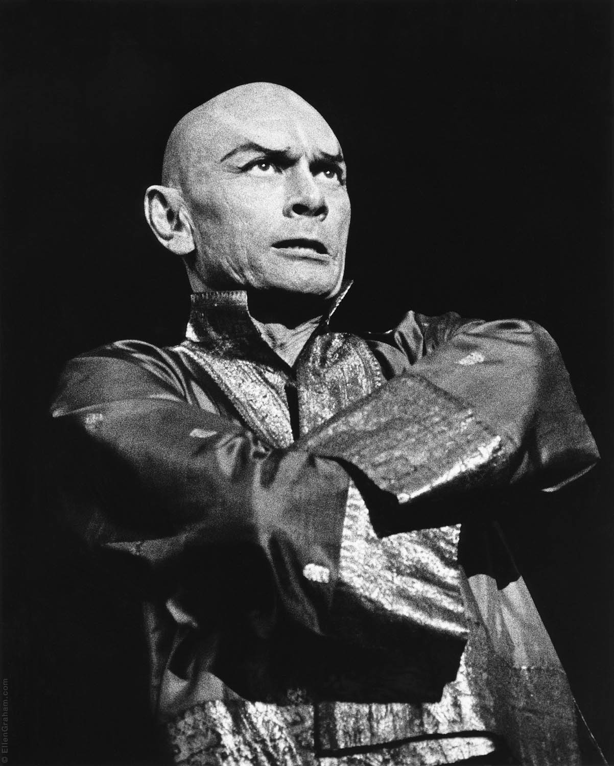 Yul Brynner, "The King and I," New York, NY, 1978