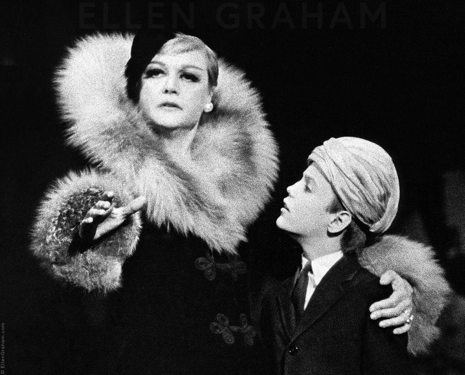 Angela Lansbury, Frankie Michaels, "Mame," Broadway, New York, NY, 1966