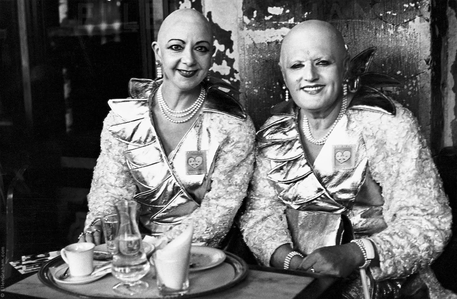 Wife and Husband, Cafe Florian, Venice, Italy, 1999