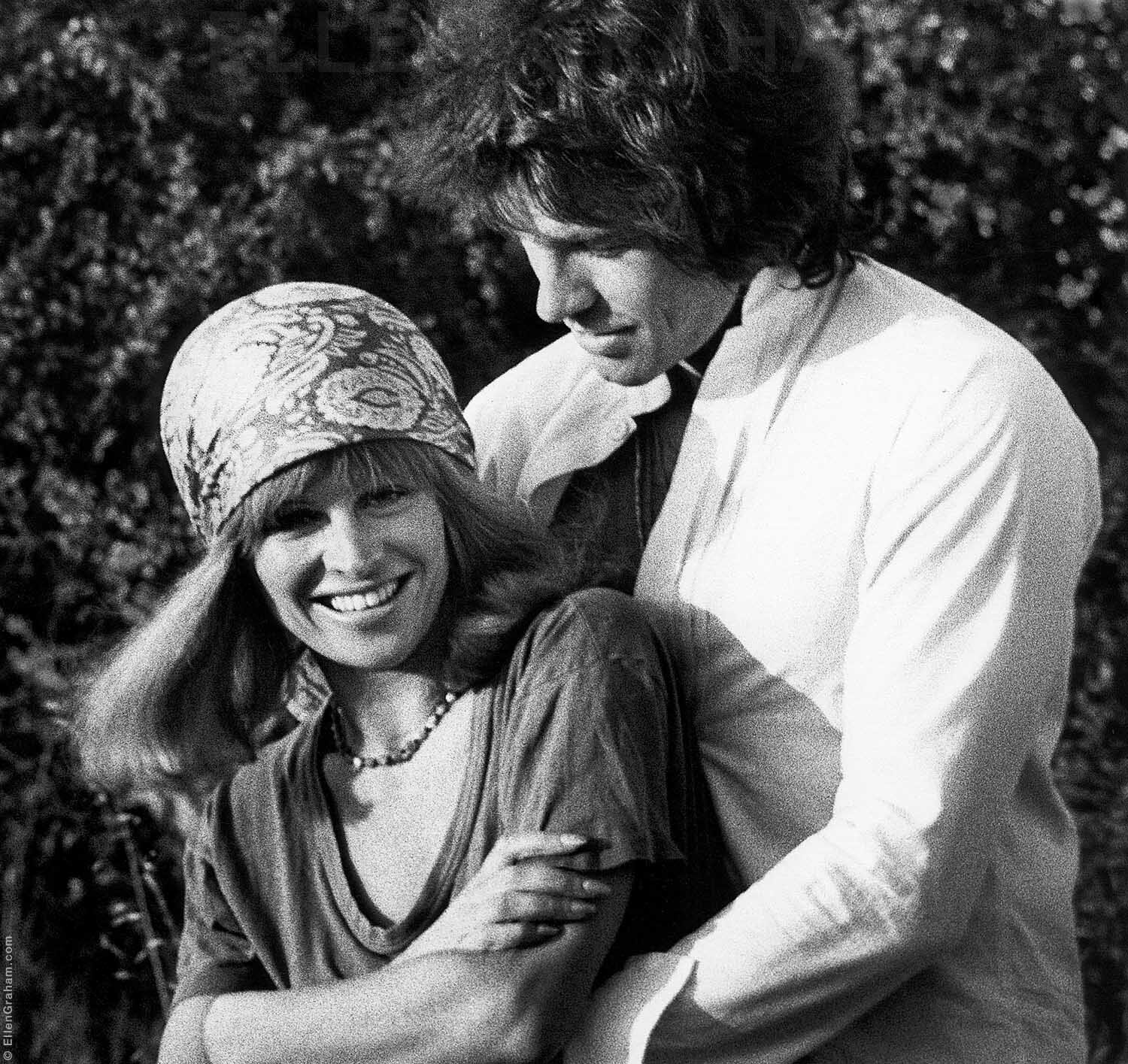 Julie Christie, Warren Beatty, Beverly Hills, CA, 1974
