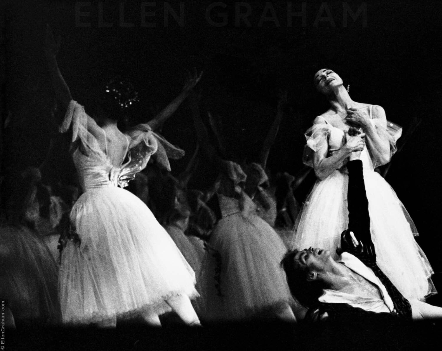 Rudolf Nureyev, Margot Fonteyn, "Giselle," Shrine Auditorium, Los Angeles, CA, 1969