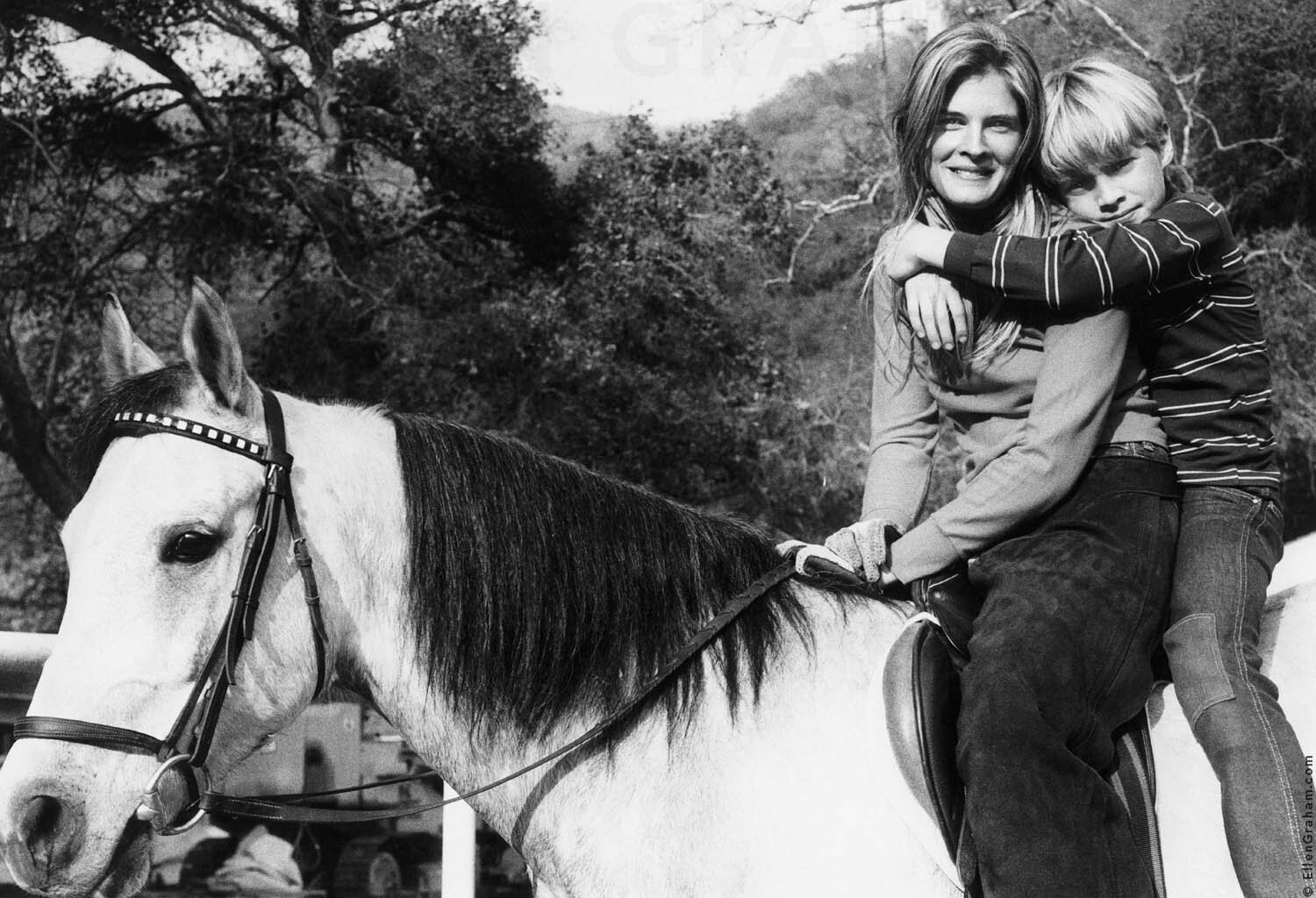 Candice Bergen, Kris Bergen, Beverly Hills, CA, 1971