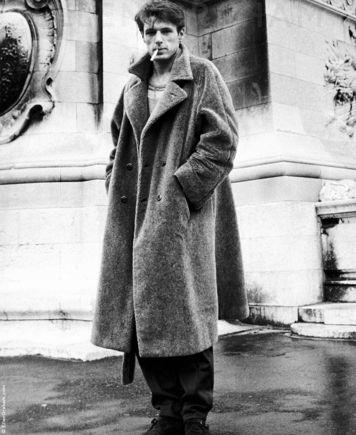 Lambert Wilson, Pont Alexandrew Trois, Paris, France, 1983