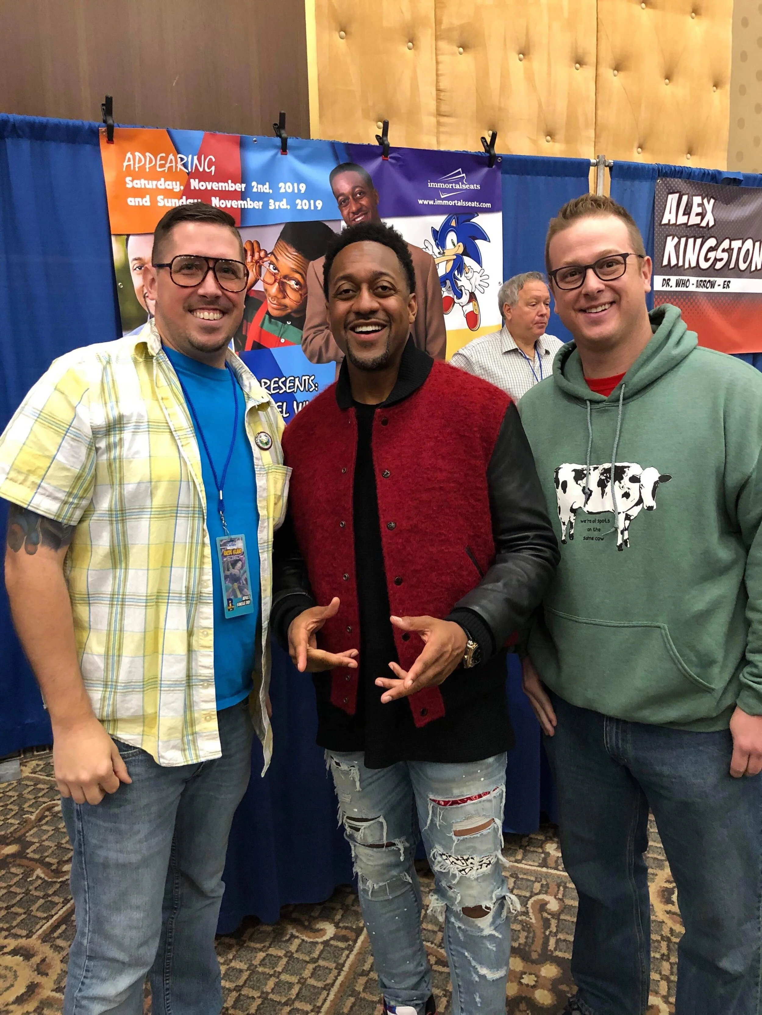 Phil, Adam and Jaleel White