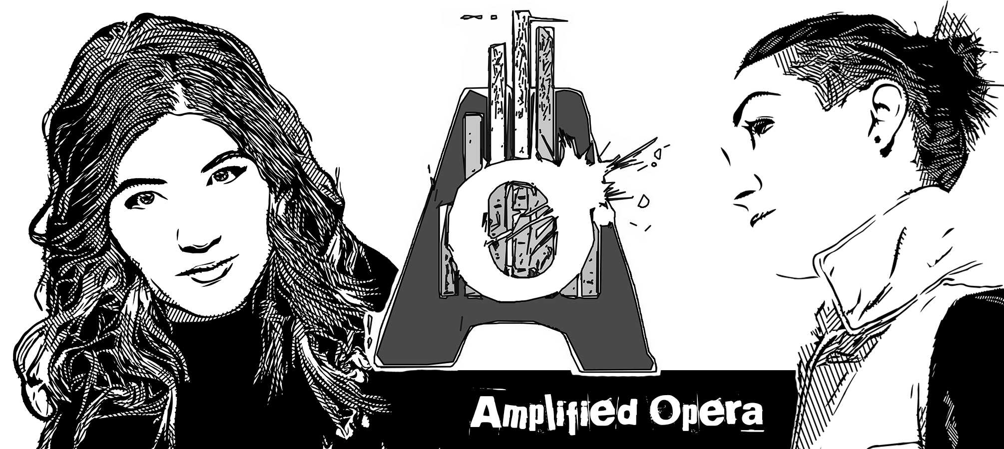 Aria Umezawa and Teiya Kasahara, co-artistic directors of Amplified Opera.