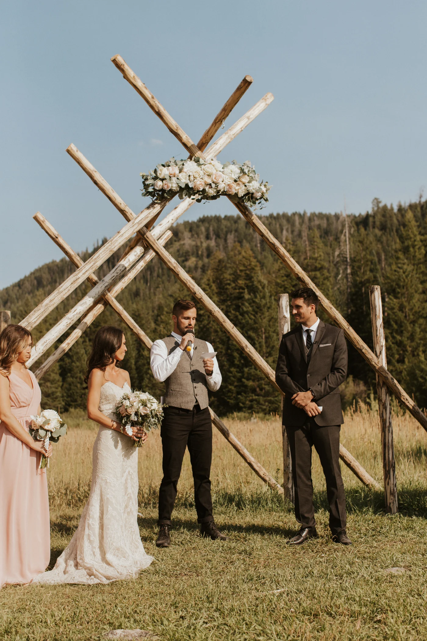 Moose Creek Ranch Idaho Wedding