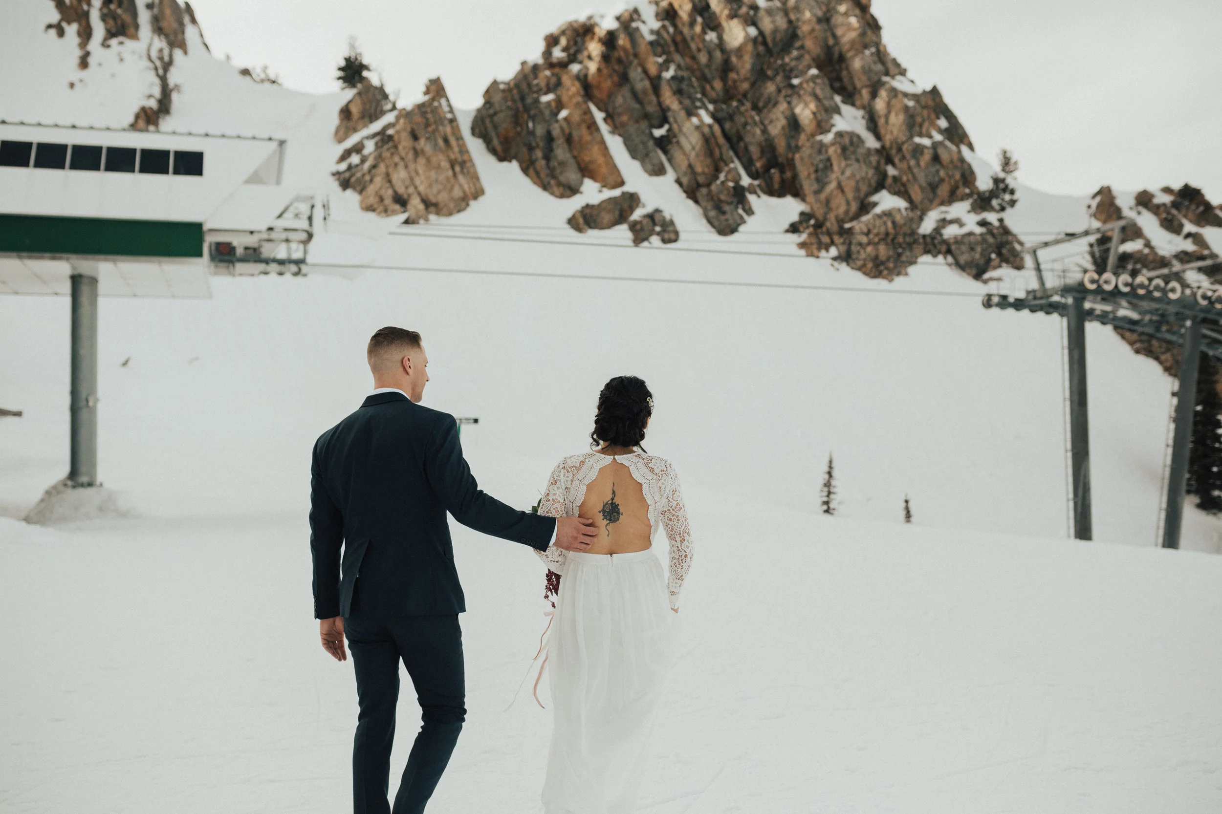 Snowbasin Utah wedding