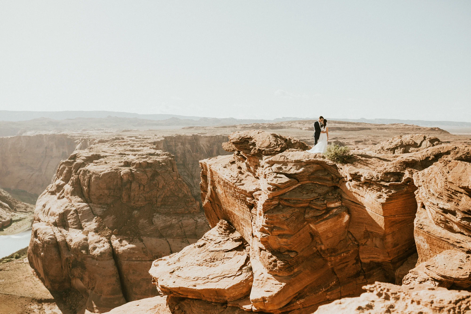 horseshoe bend bridal session