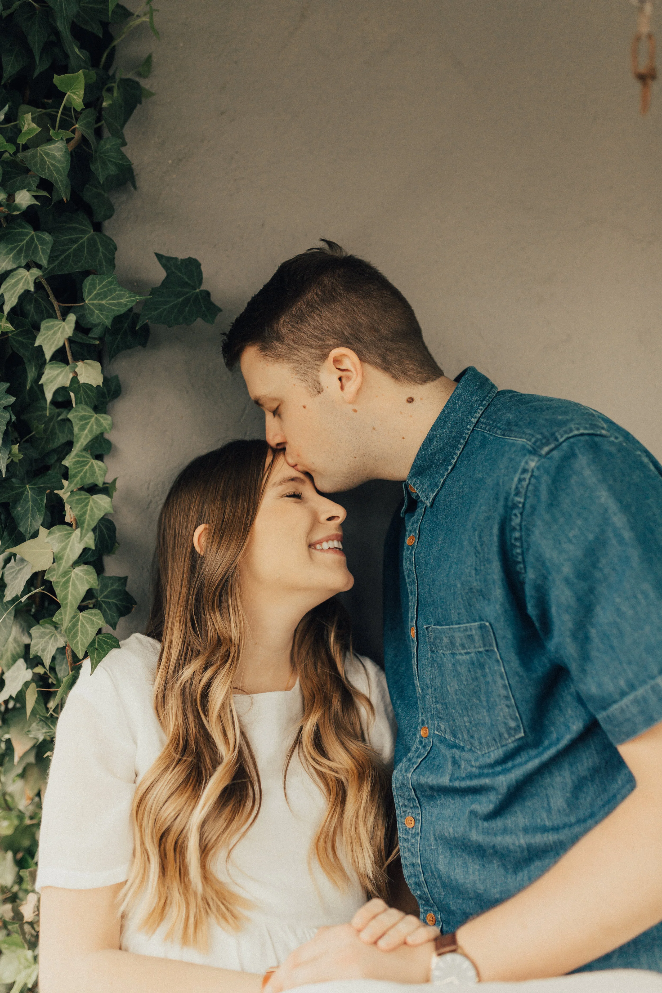 at home couples session