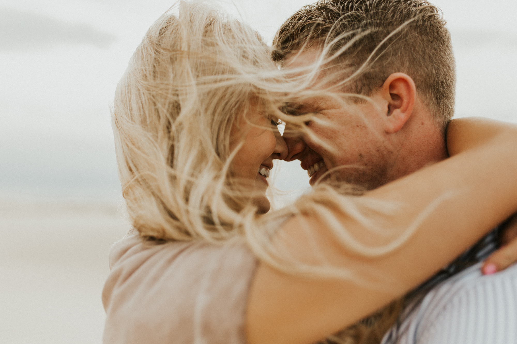 sand dune engagement session