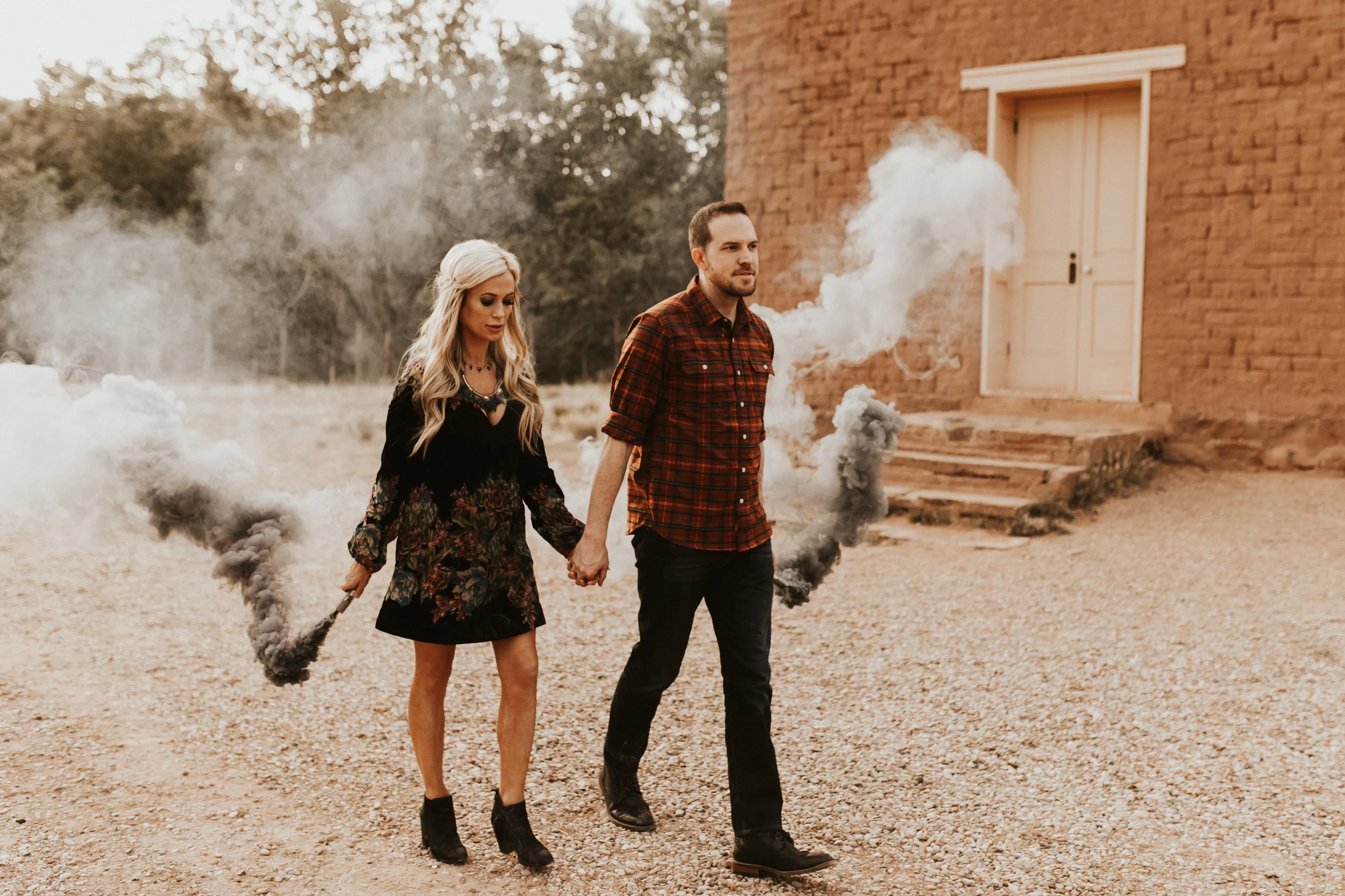 ghost ghost engagement session