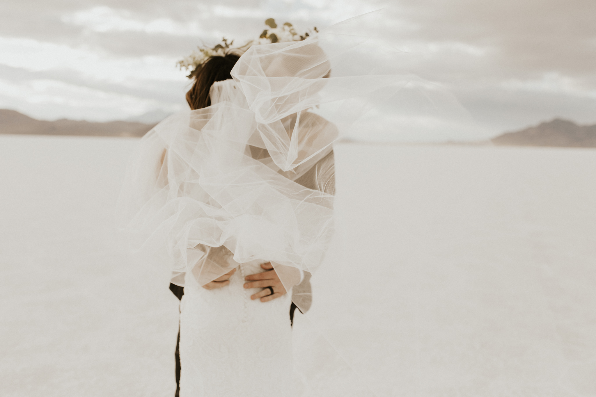 bonneville salt flats bridal session