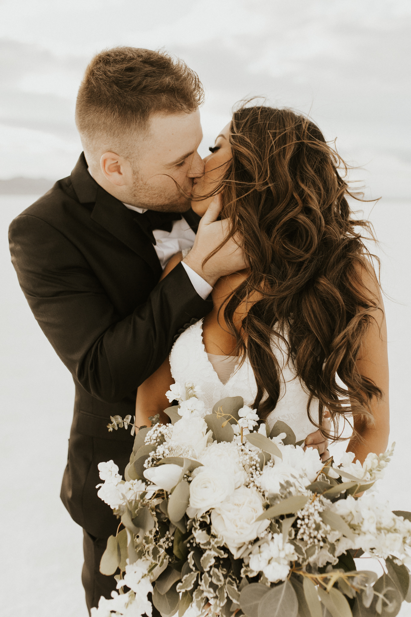 bonneville salt flats bridal session