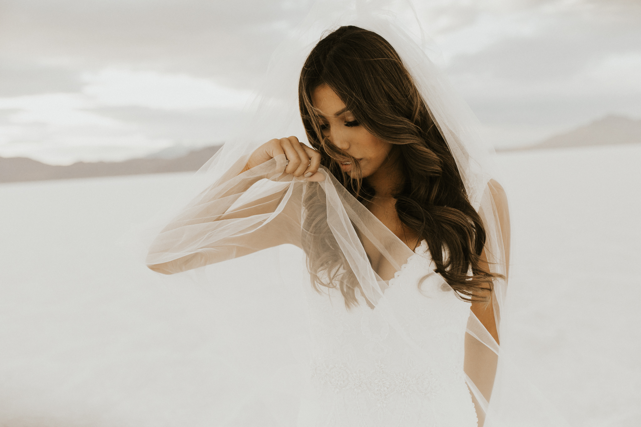 bonneville salt flats bridal session