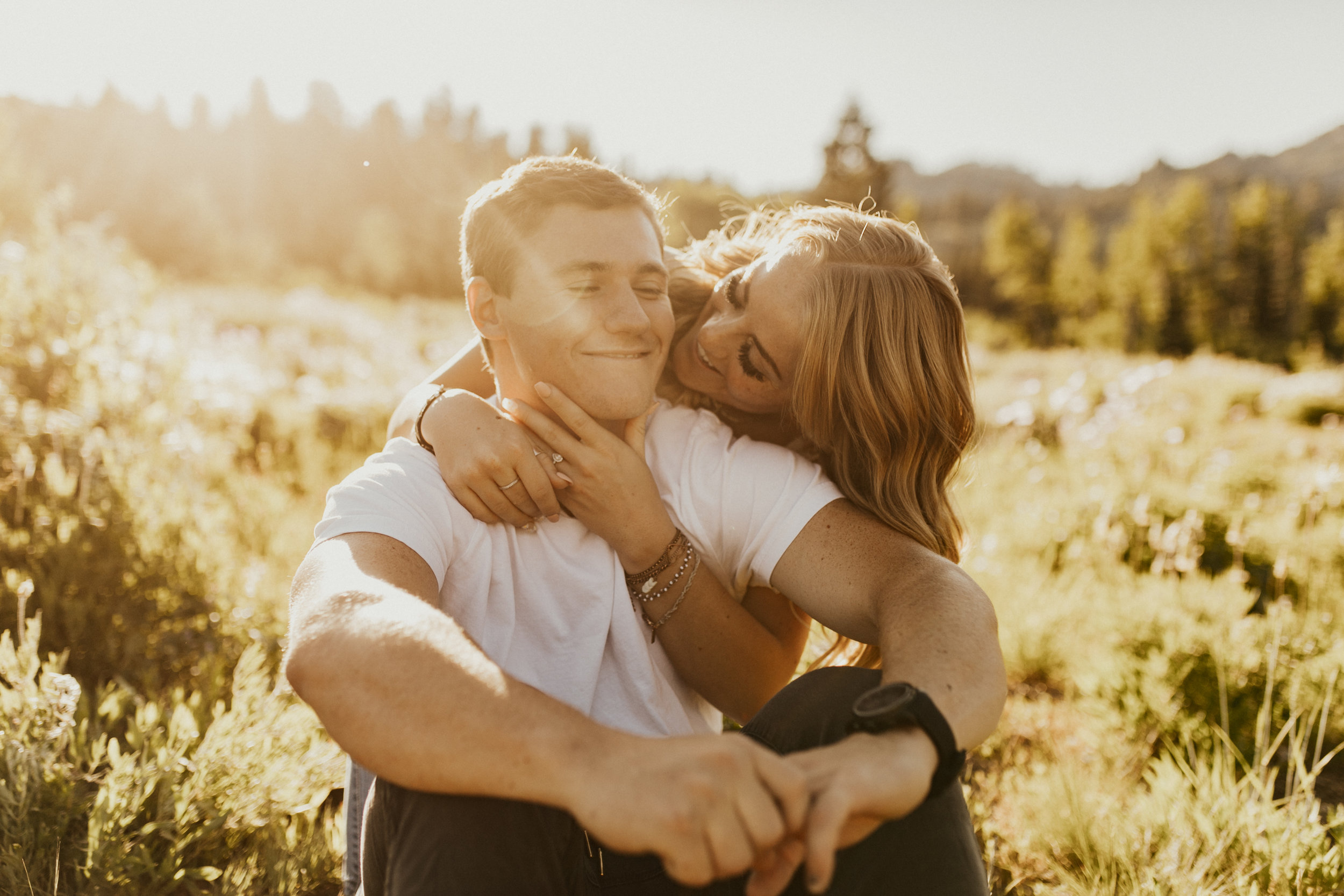 mountain engagement session