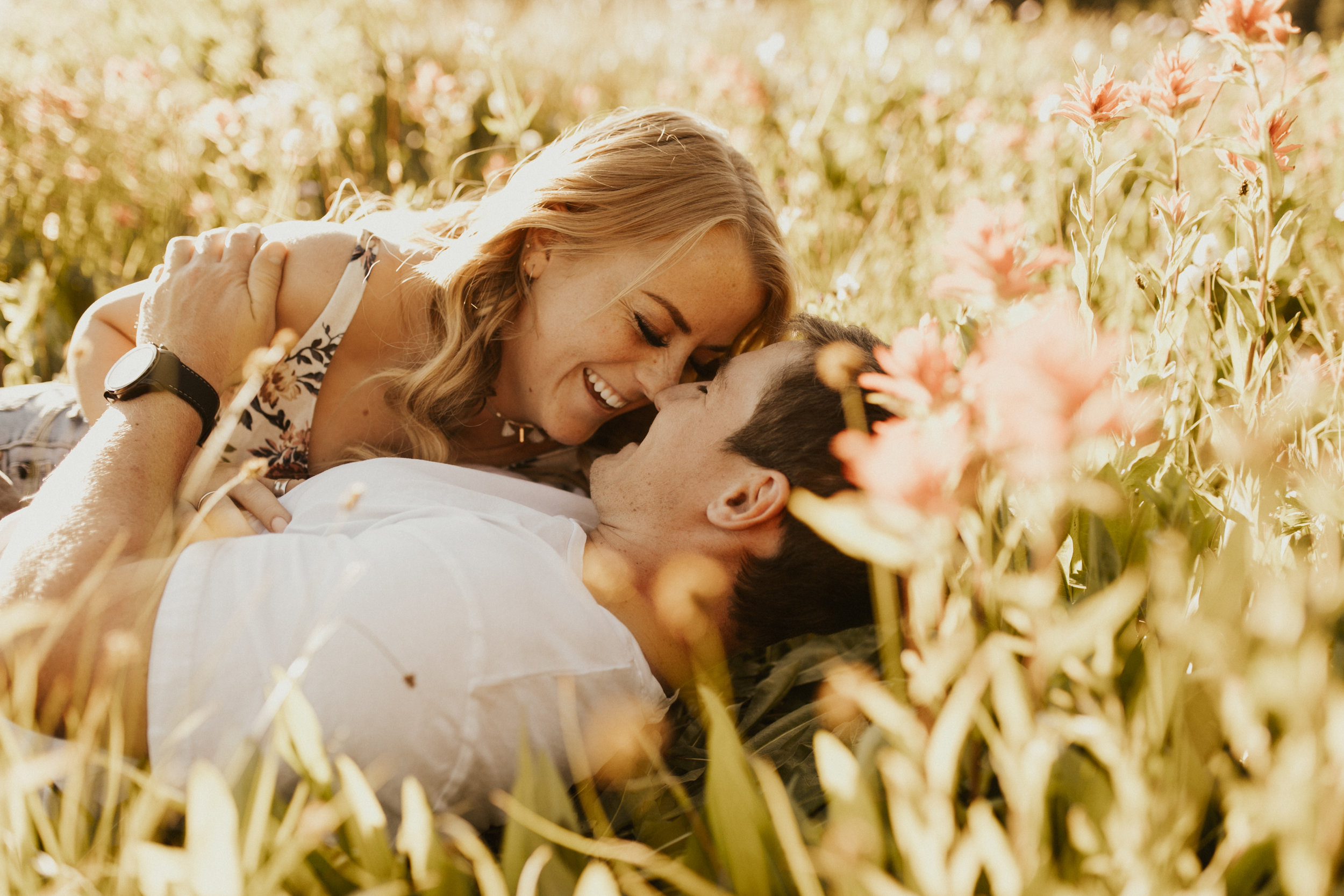mountain engagement session