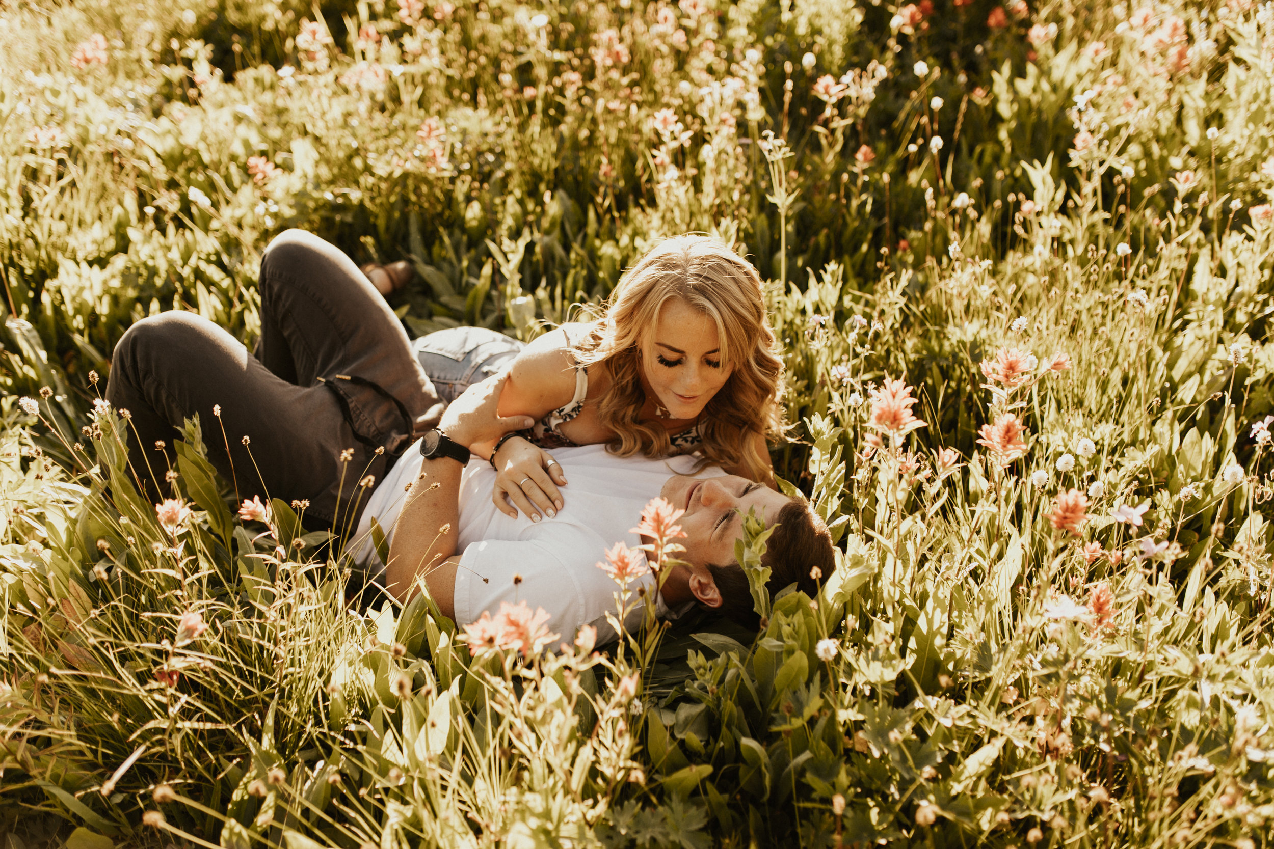 mountain engagement session