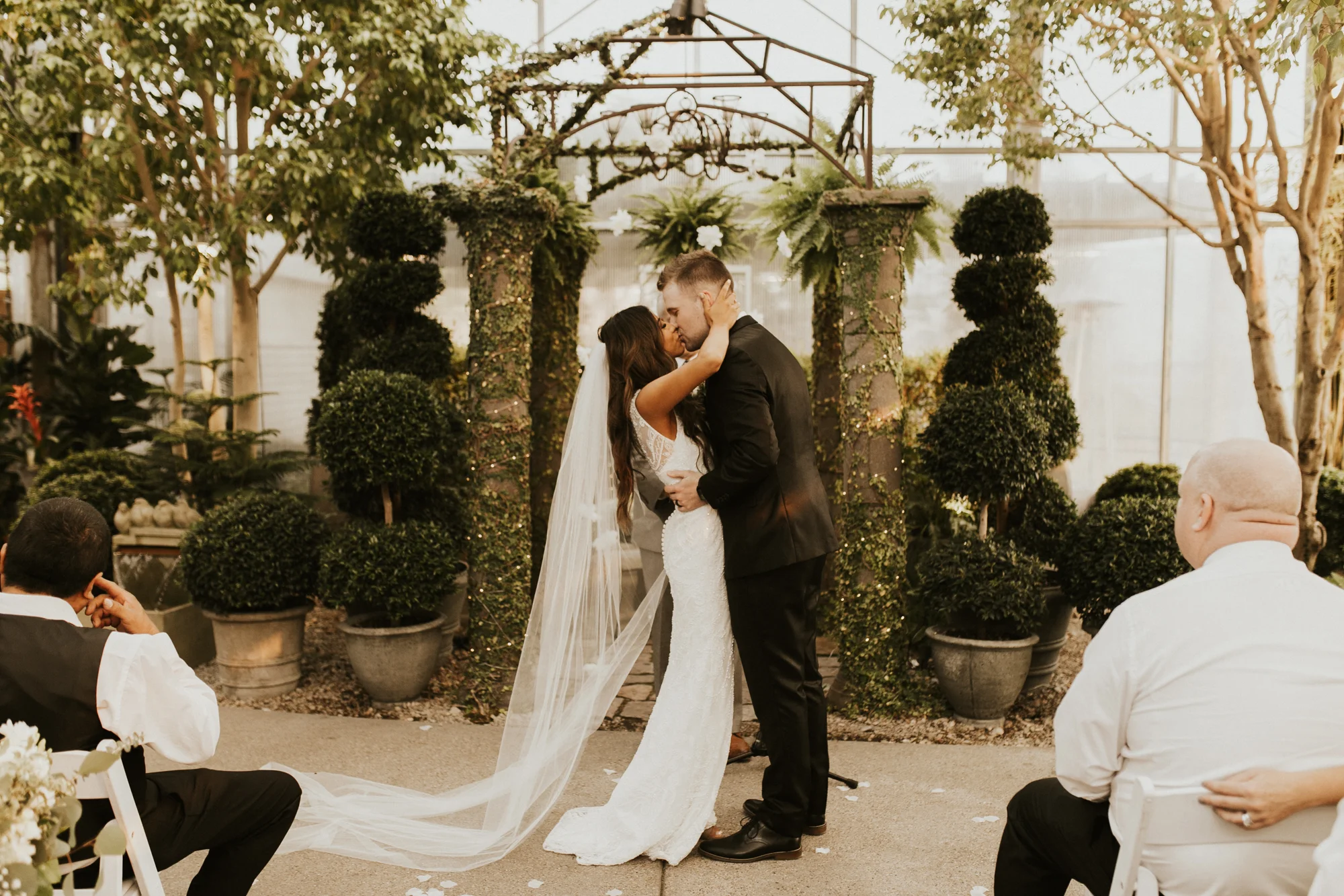greenhouse wedding photography