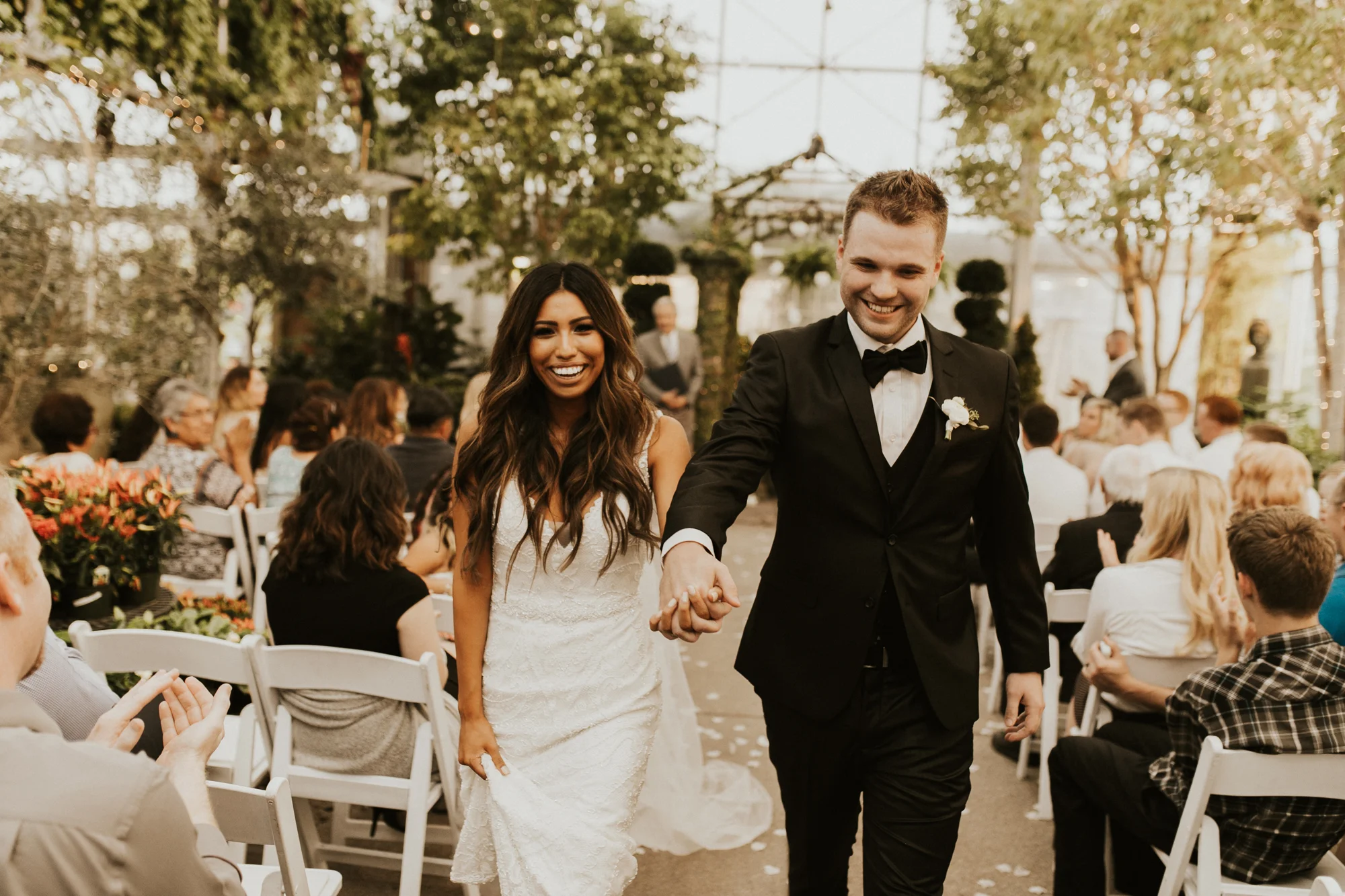 greenhouse wedding photography
