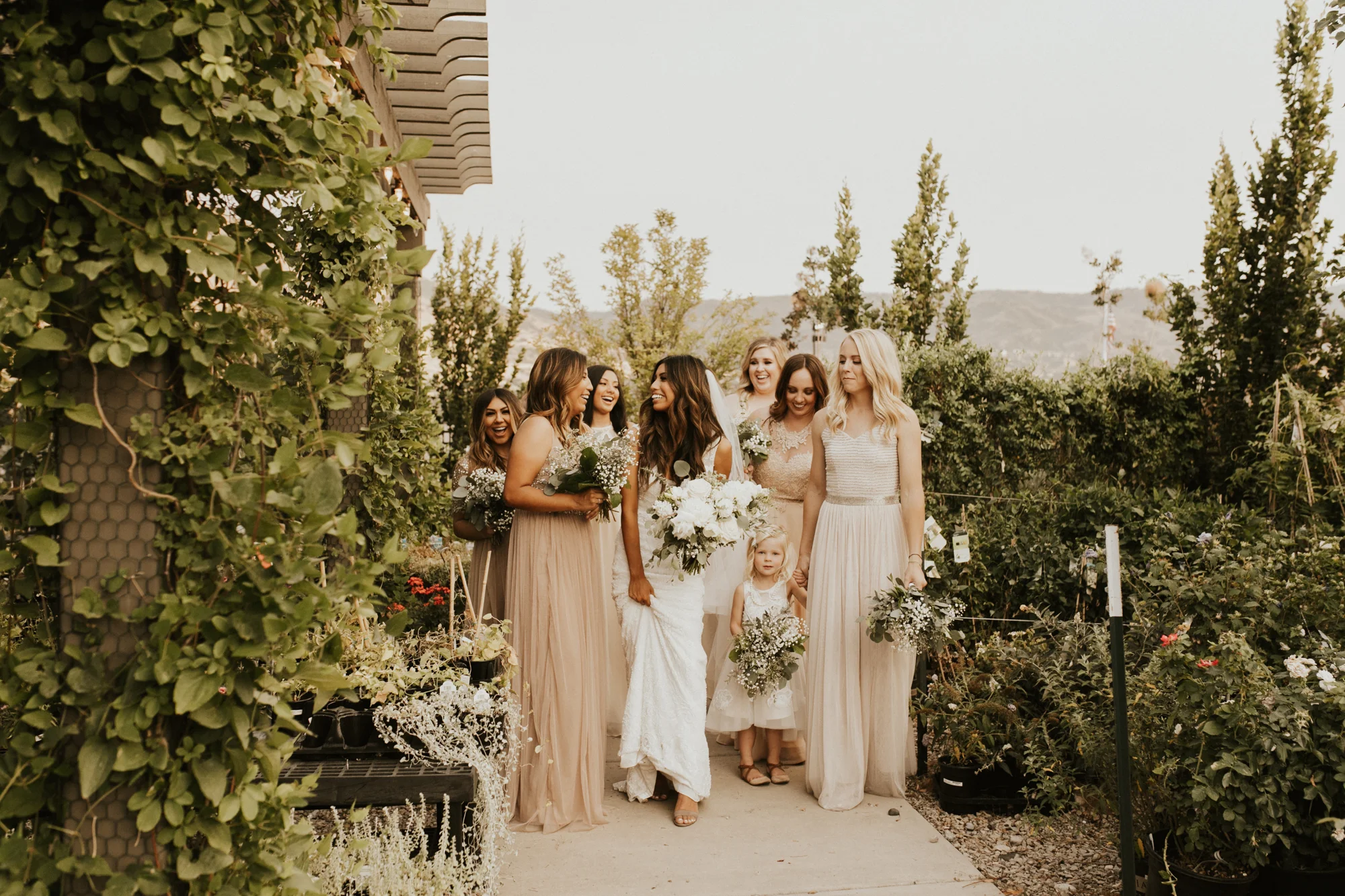 greenhouse wedding photography