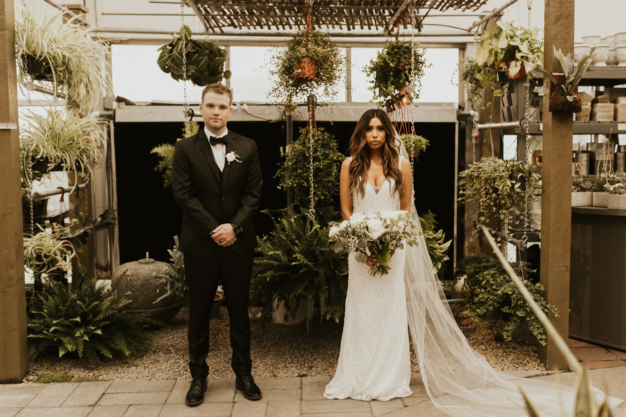 greenhouse wedding photography