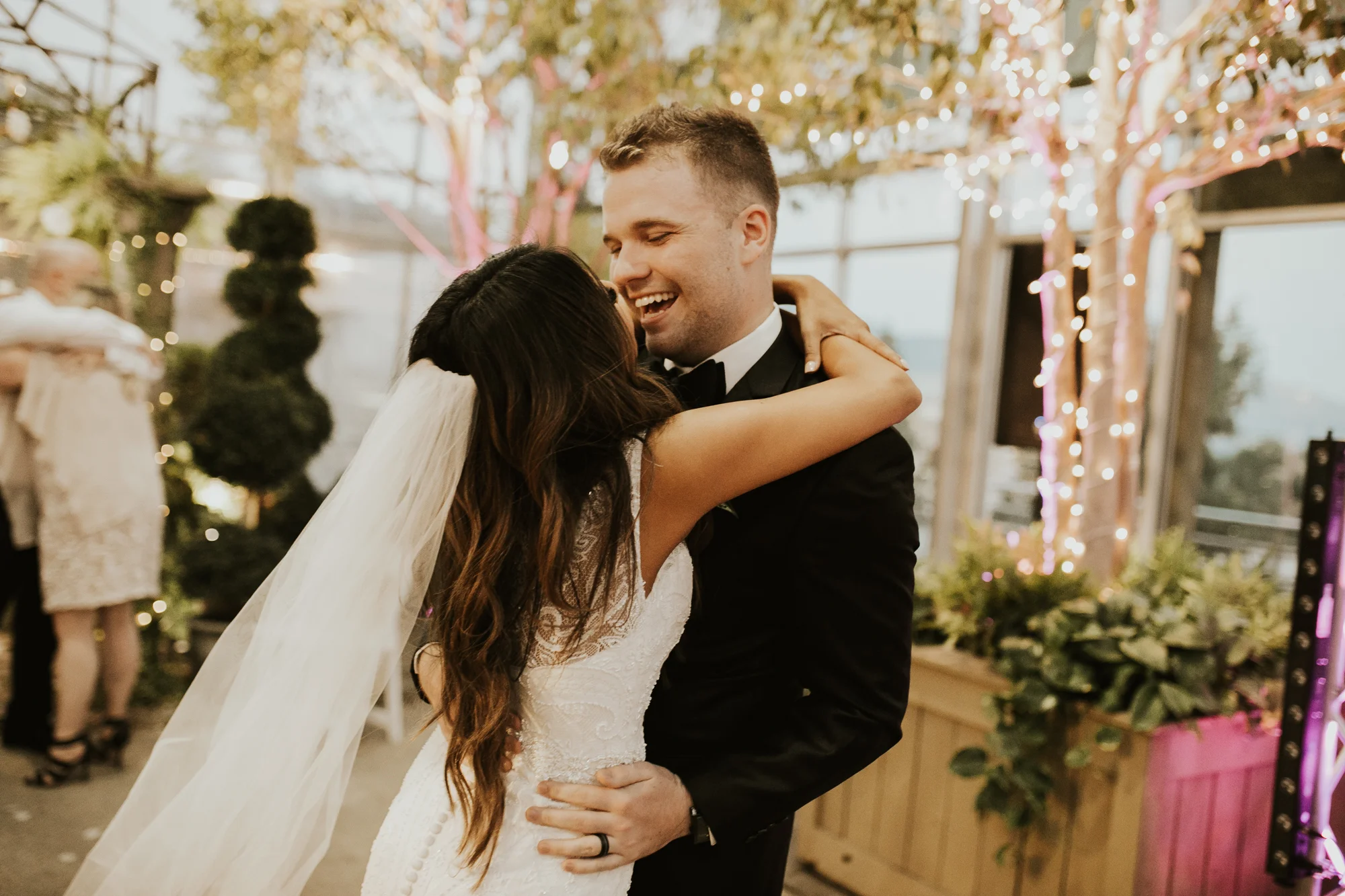 greenhouse wedding photography