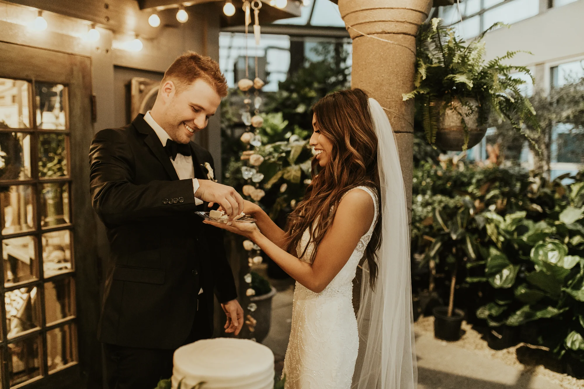greenhouse wedding photography