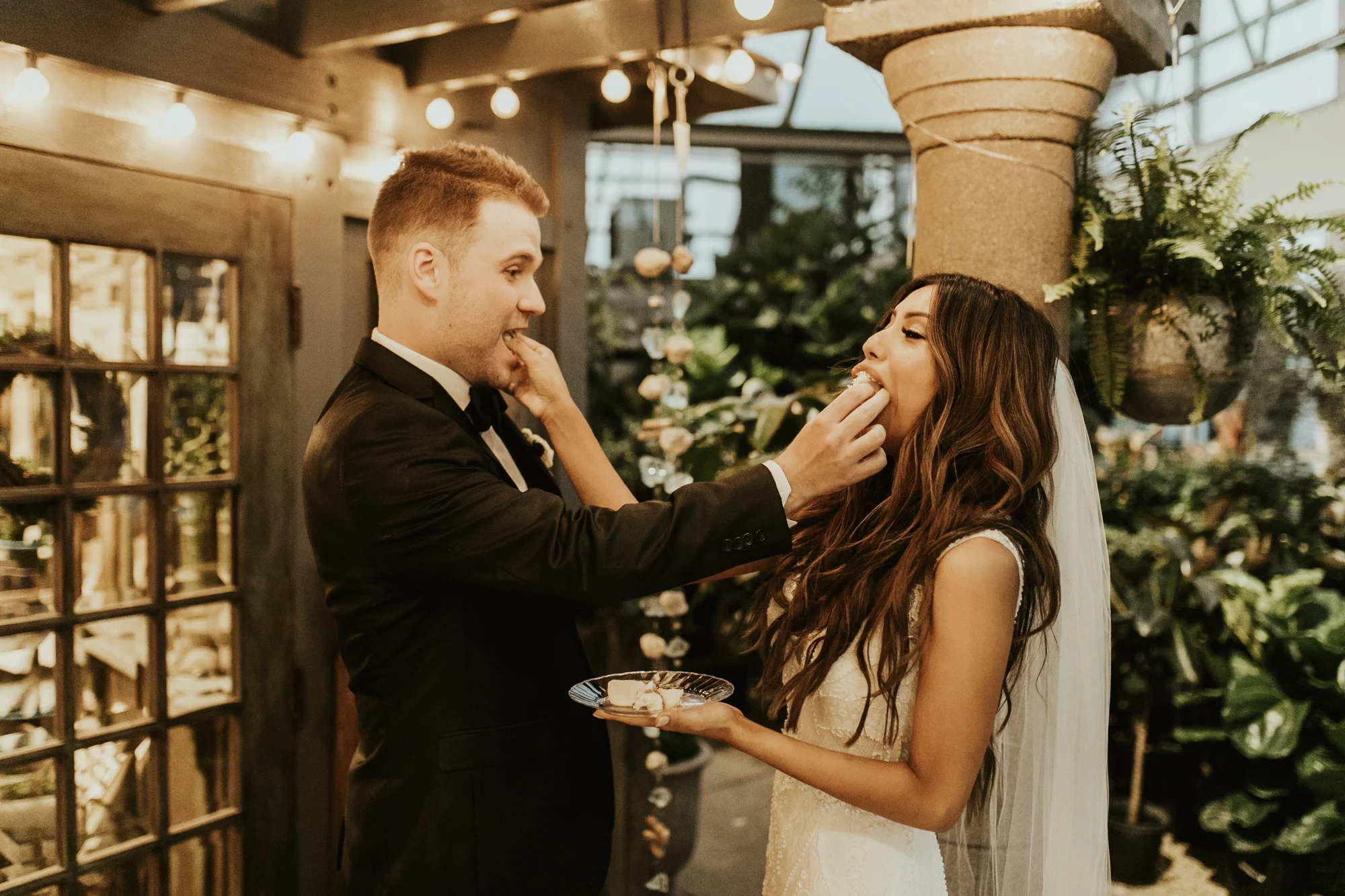 greenhouse wedding photography