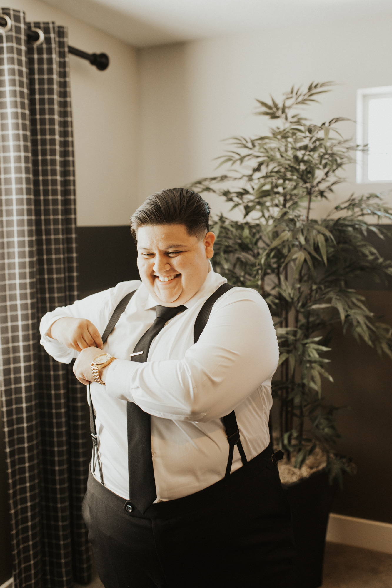 LGBTQ industrial wedding photos
