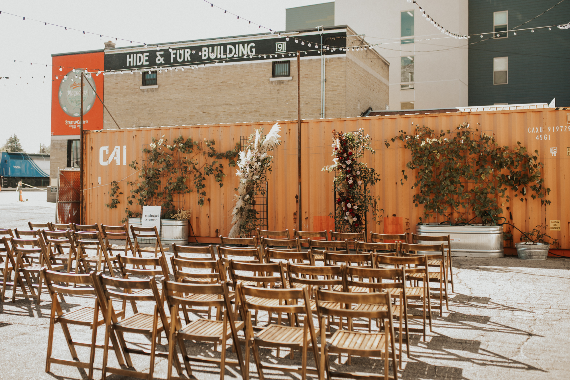 LGBTQ industrial wedding photos