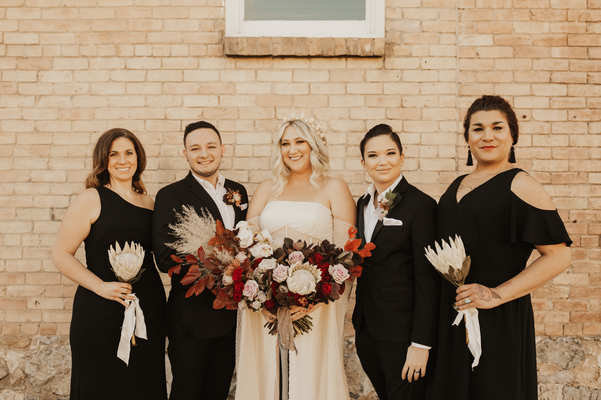 LGBTQ industrial wedding photos