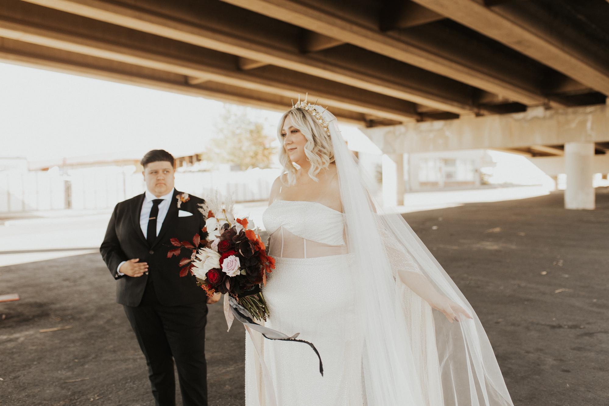 LGBTQ industrial wedding photos
