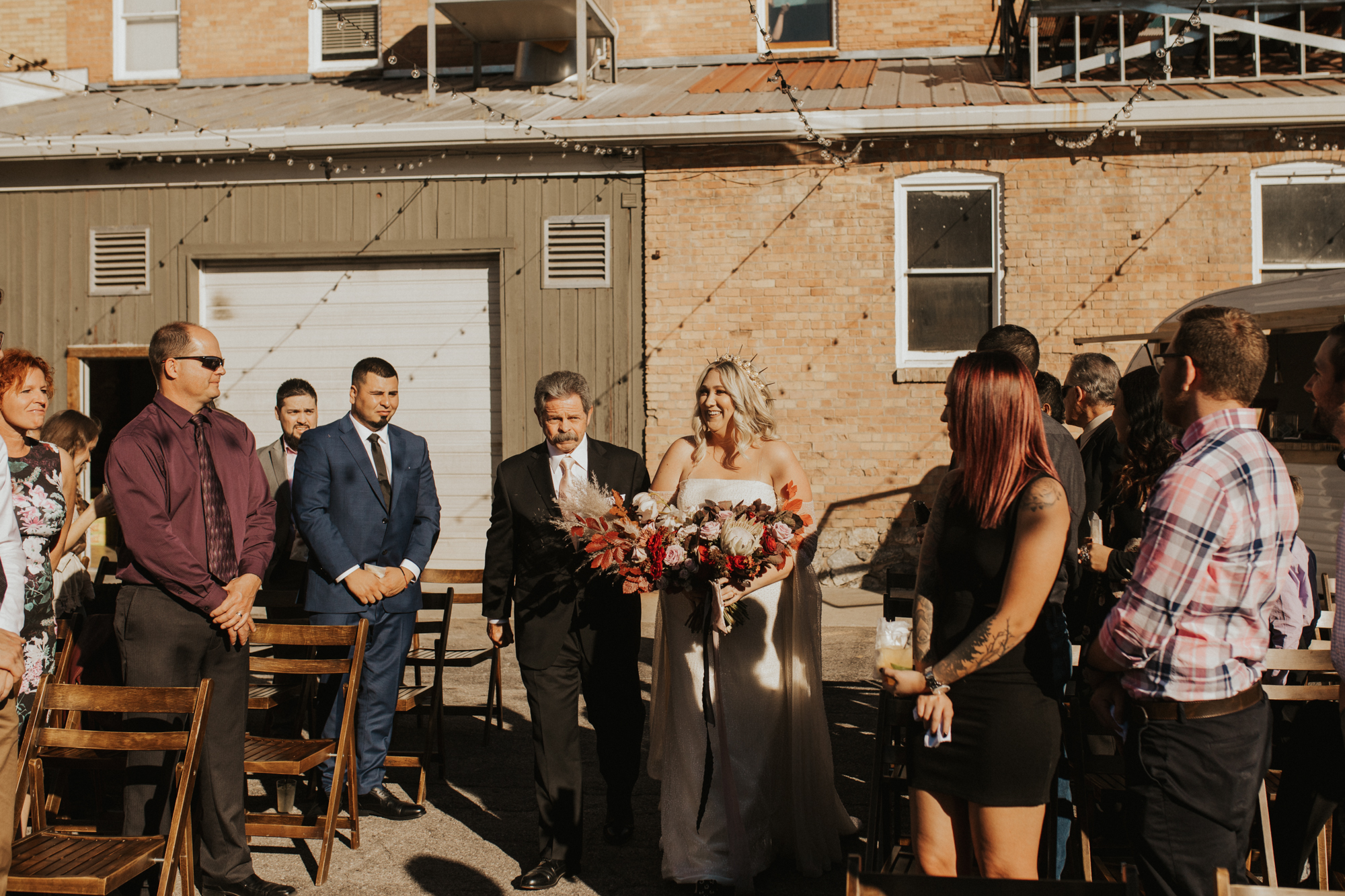 LGBTQ industrial wedding photos
