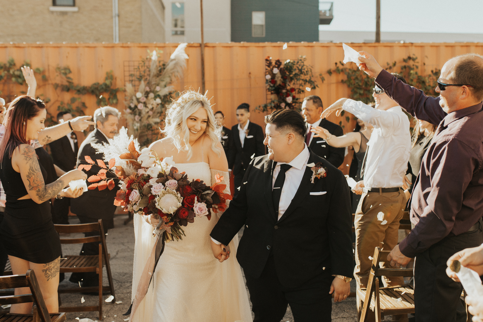 LGBTQ industrial wedding photos