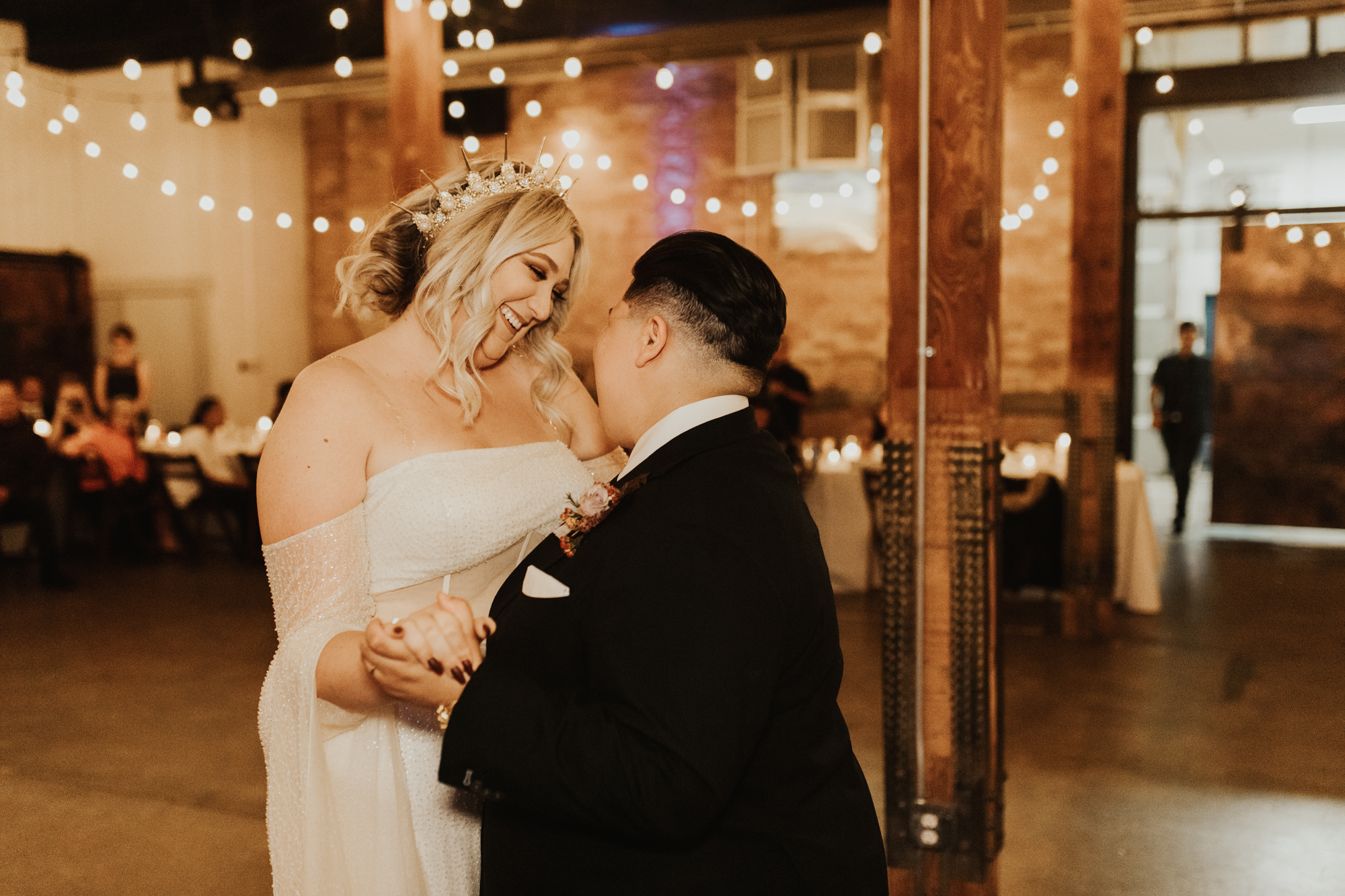LGBTQ industrial wedding photos