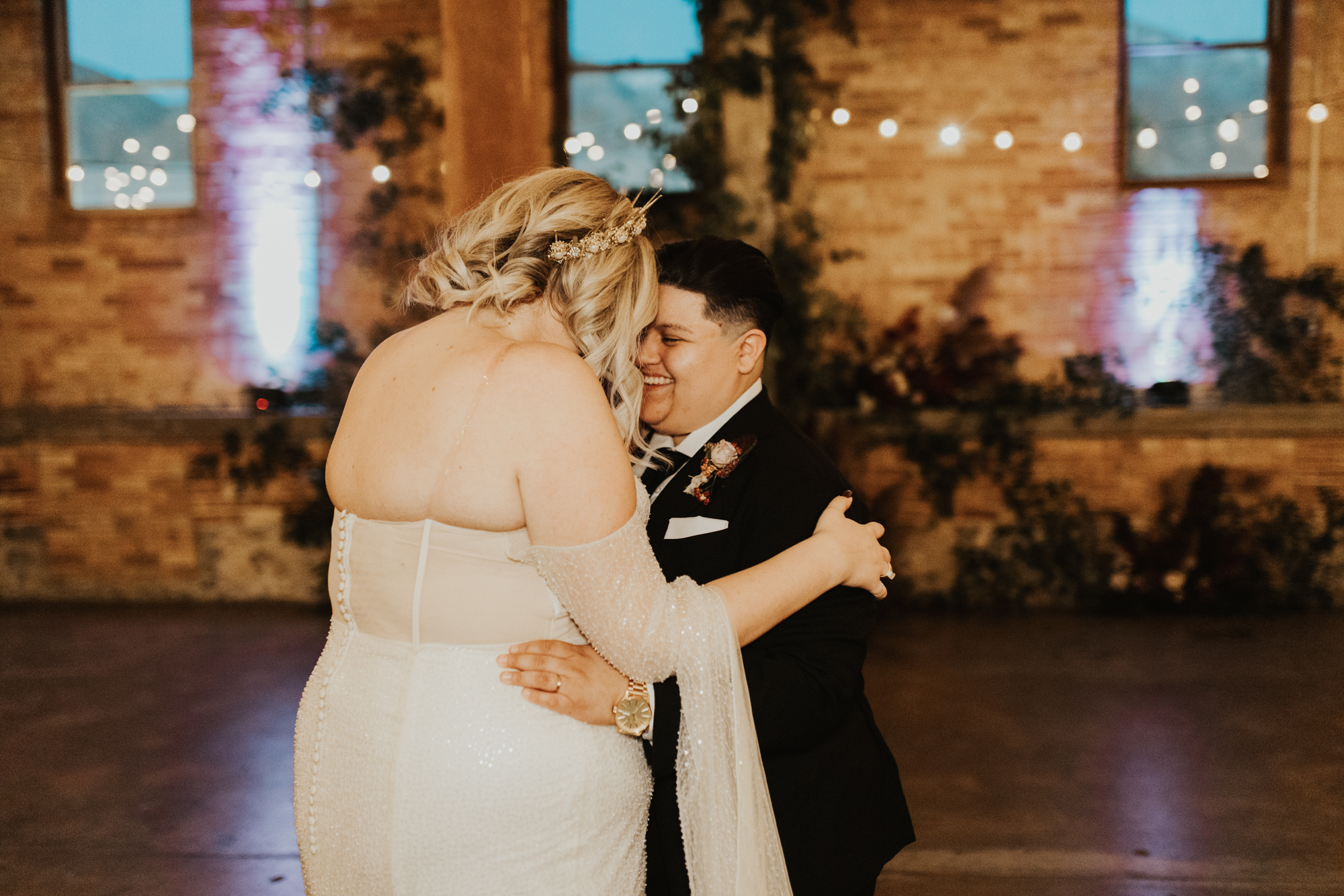 LGBTQ industrial wedding photos