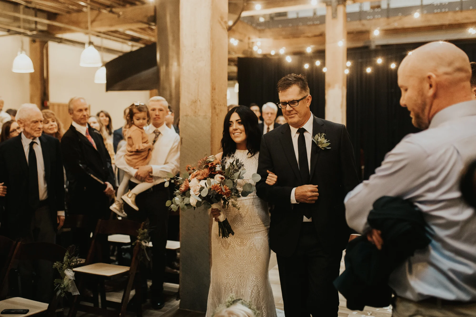 salt lake city industrial wedding