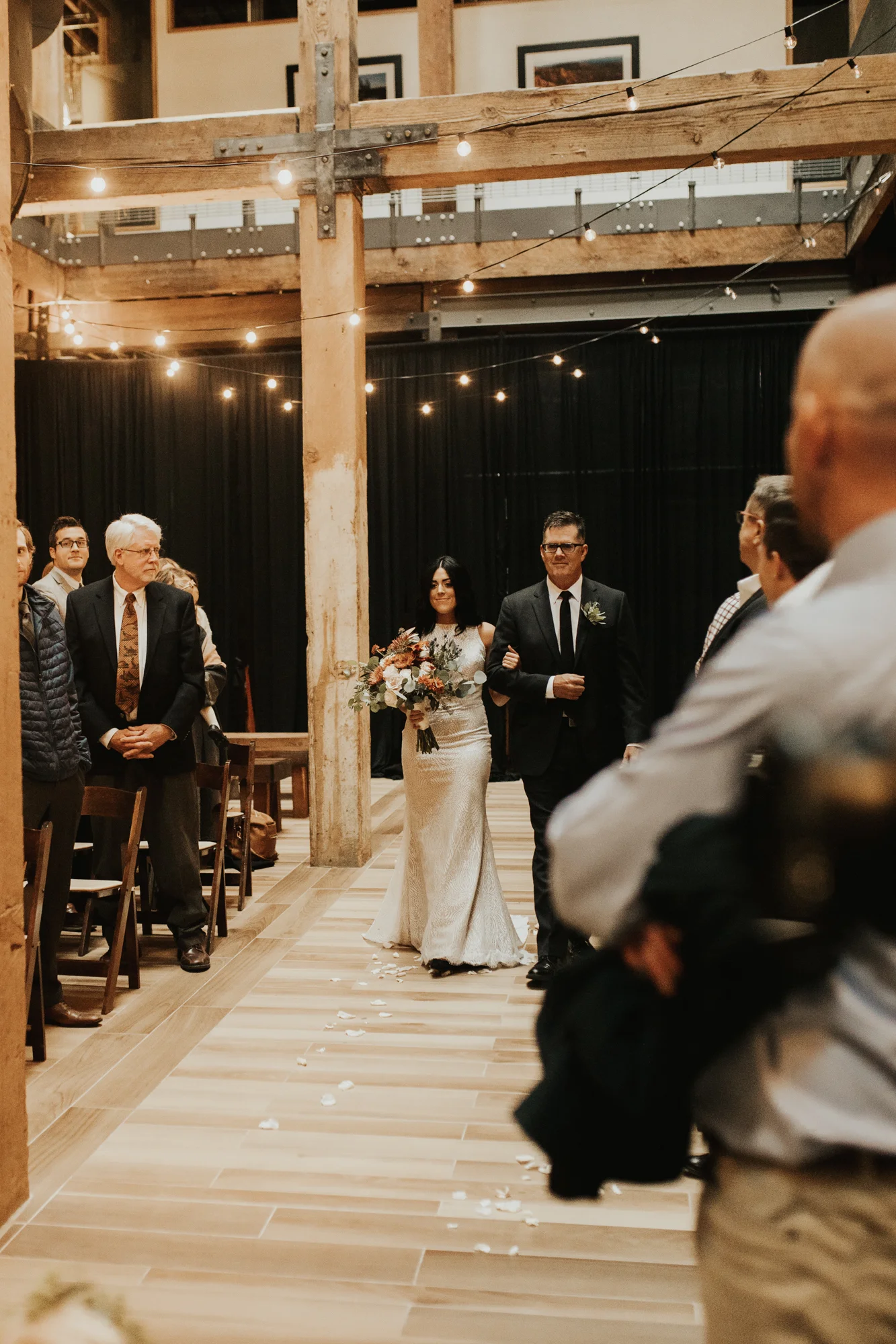 salt lake city industrial wedding